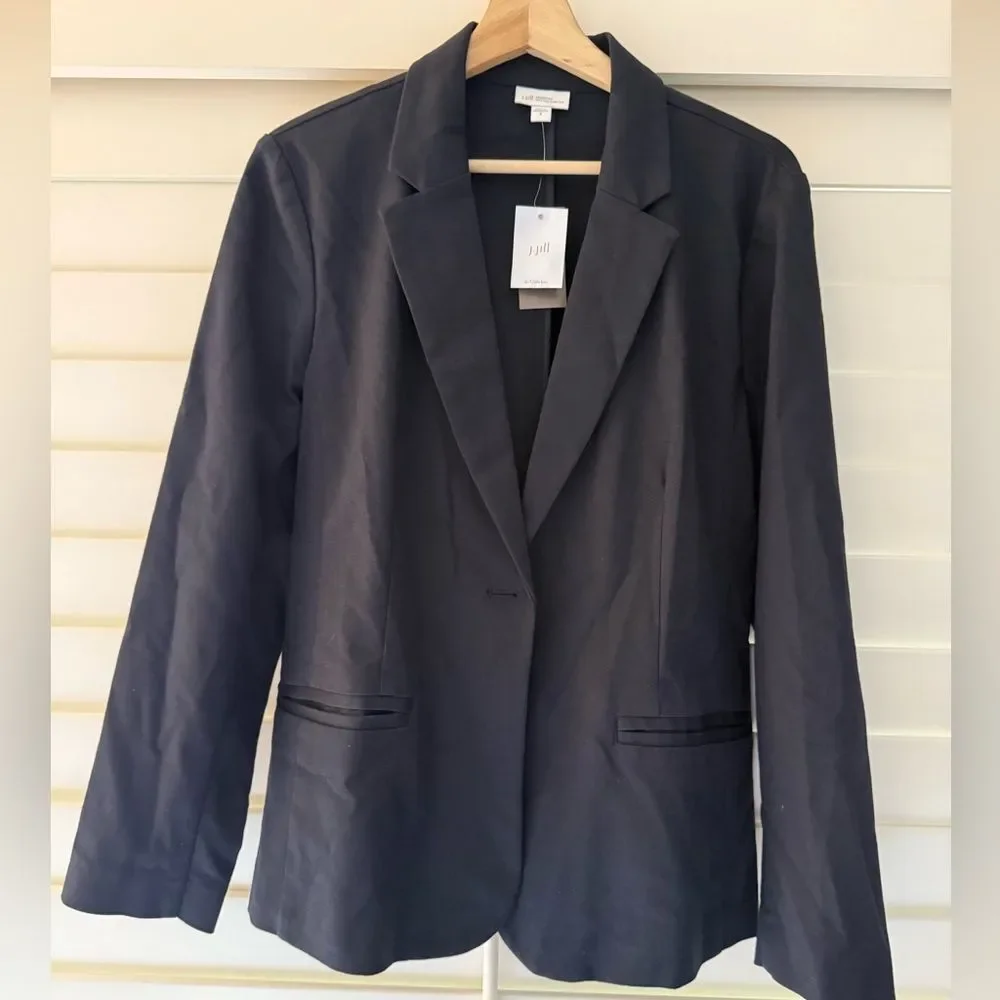 J. Jill Essentials Classic Blue Blazer